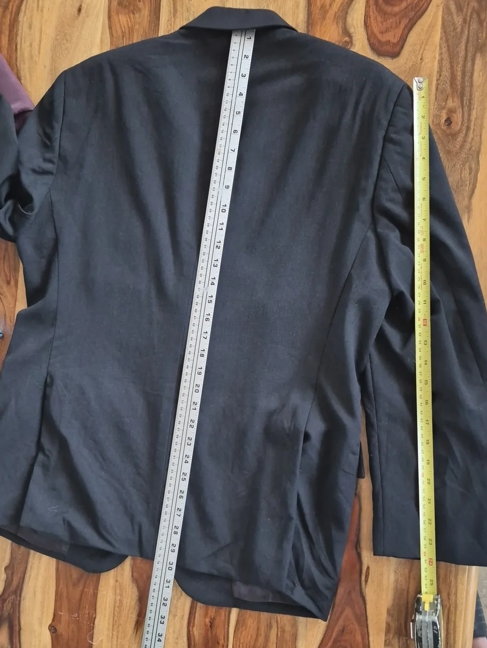 Pronto Uomo Platinum 100% Wool Three Button Blazer Sz 44 Short